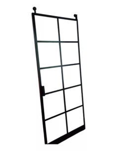 Puerta granero vidrio...