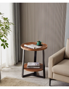 Mesa Auxiliar Redonda doble...