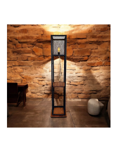 Lampara de Pie Malla